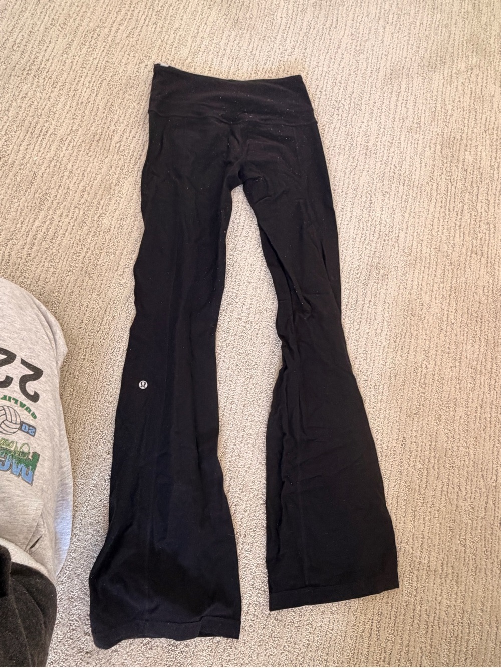 LULULEMON Black Flare Yoga Pants